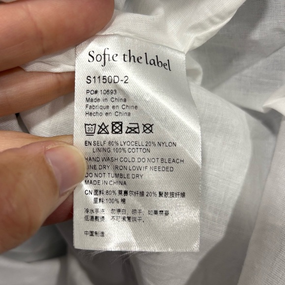 NWT Sofie The Label Asymmetrical Melody dress - Picture 8 of 10